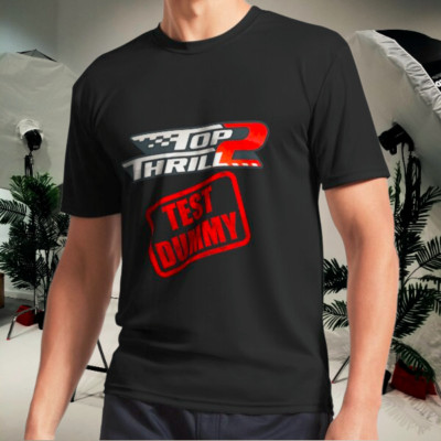 Top Thrill 2 TEST DUMMY Active T-Shirt Logo Men's T-Shirt Funny Size S to 5XL
