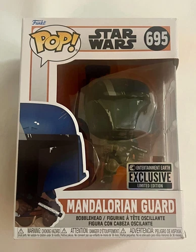 Funko Pop! Star Wars: The Mandalorian Guard Funko Pop! Figure #695 EE Exclusive