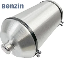 ✨Vertical Gas Tank Fuel Tank Cell 11 5/8 Gallons 12''x24'' 1/4 NPT Aluminum Spun