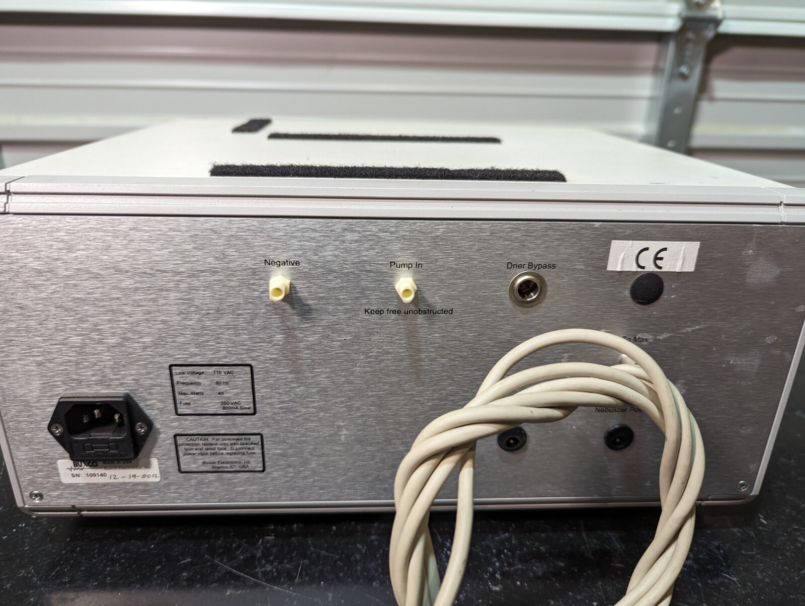 Buxco Electronics Control - 10 Aerosol Delivery Unit