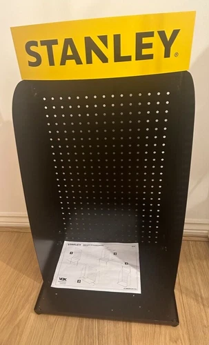 Original Stanley Tools Metal Shop Advertising Display Stand