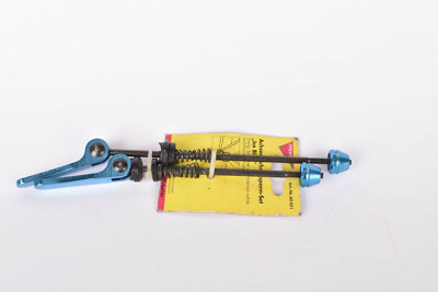 NOS Profex blue anodized light weight quick release set, front and rear Skewer