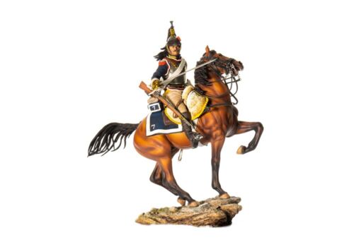French Cuirassier 90mm Painted Miniature Tin Toy Soldier Pre-Sale| Art - Picture 1 of 4