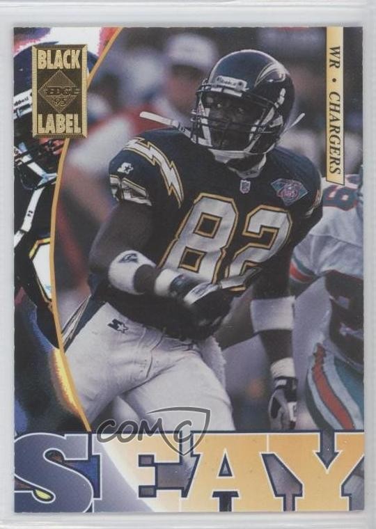 1995 Collector's Edge Black Label Mark Seay #175 3a3