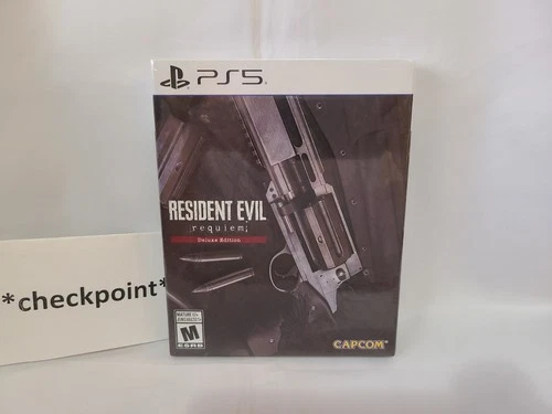 NEW Resident Evil Requiem Deluxe Steelbook Edition (PlayStation 5/ PS5) SEALED!