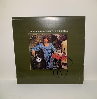 Judy Collins Autographed In My Life Signed Vinyl Record Lp JSA/PSA Guaranteed