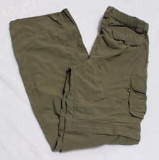 Boy Scouts of America Switchback Green Convertible Cargo Pants Mens Sz SMALL