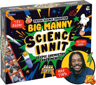 Big Manny: Science Innit - Epische Chemie-Experimente / Science Kits - MINT