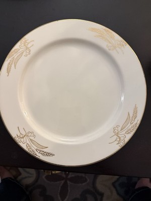 Lifetime China - ''PRAIRIE GOLD'' Alliance, Ohio Dinner Plate Wheat Pattern 10.25