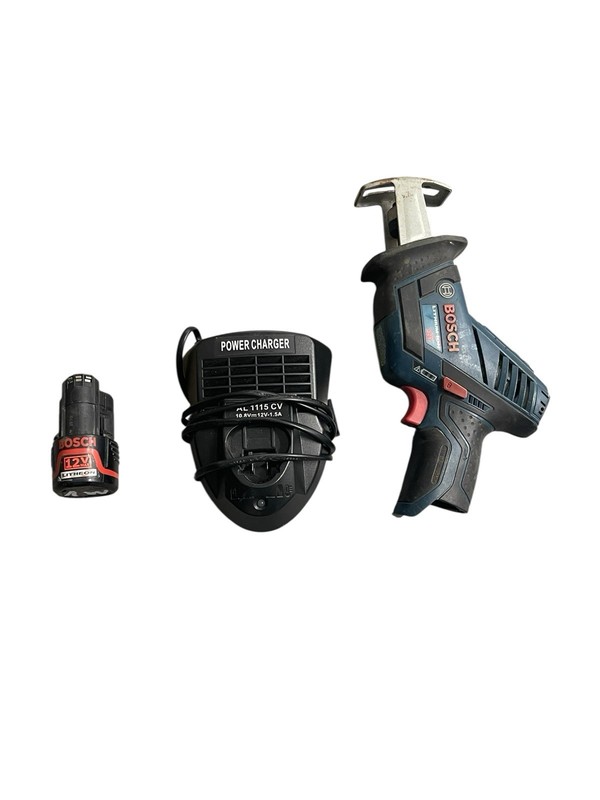 Bosch PS60 12V Max Pocket Reciprocating Saw w/ 1.3Ah Battery & Charger Good*495