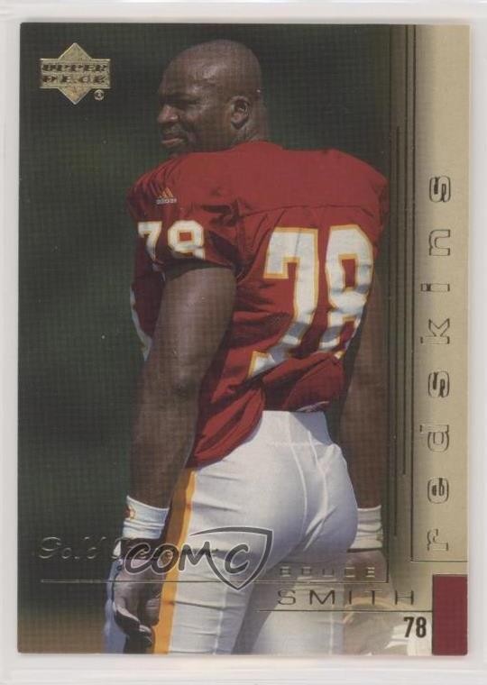 2000 Upper Deck Gold Reserve Bruce Smith #175 HOF 0l1