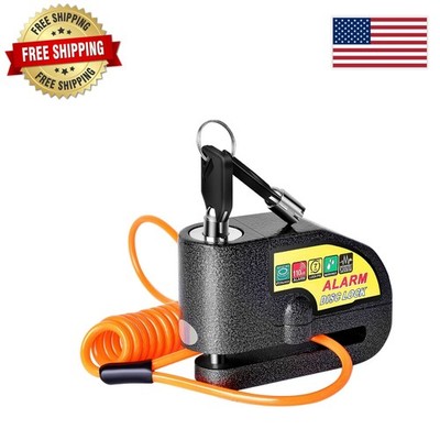 Secure Your Bike with 110dB Anti-Theft Disc Brake Lock - Waterproof Design