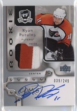 2006-07 Upper Deck The Cup Rookie 39/249 Ryan Potulny #146 Patch Auto 4f5