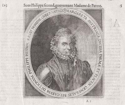 Margarete von Österreich Margarita de Austria-Estiria Portrait Baudartius 1616