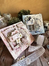 Stamperia Soft Maxi Mould A4-Blue Land Starts And Hearts