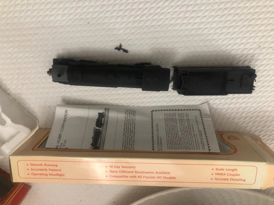 New York Central N° 3267 HO NOIRE/ et GRIS eclairage avant est arrière 4-6-2 - Photo 2/4