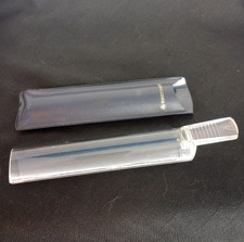 Vintage Bausch Lomb Magnifying Bar Acrylic 6-1/4 Optical Magnifier Sleeve