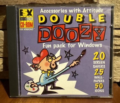 Accessories With Attitude Double Doozy Fun Pack For Windows (CD ROM) [MINTY]