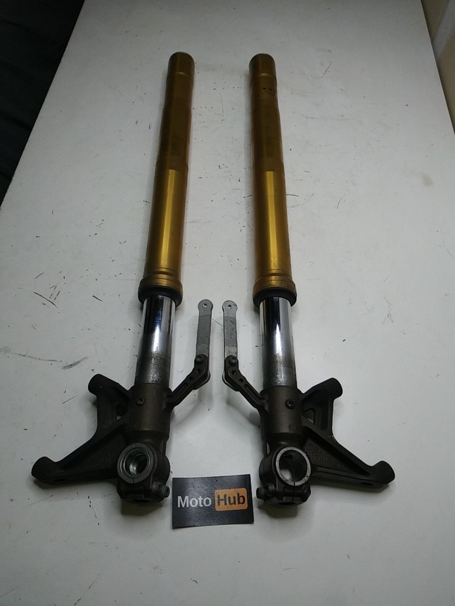 03 04 KAWASAKI NINJA ZX6R ZX6RR OEM FORK DAMPNER SUSPENTION TUBES
