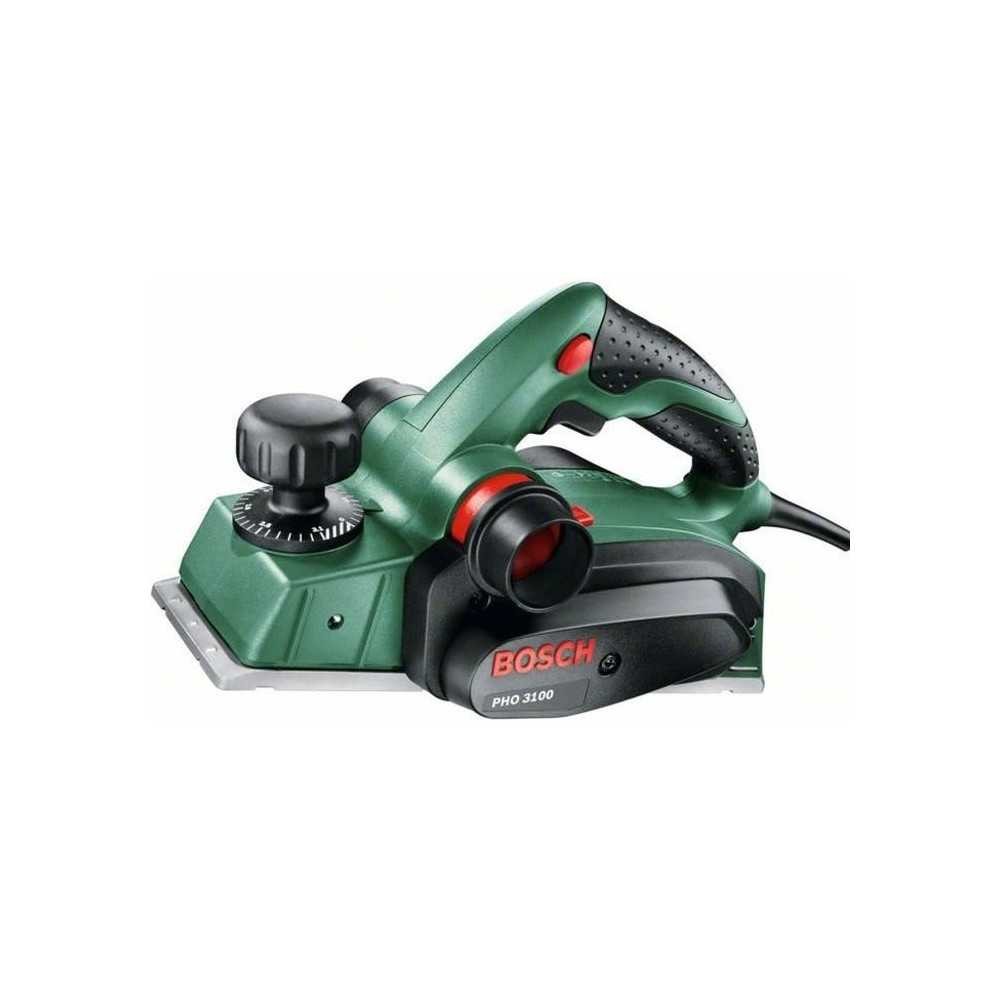 Rabot Bosch PHO 3100 avec fer reversible et profondeur de 3.1mm