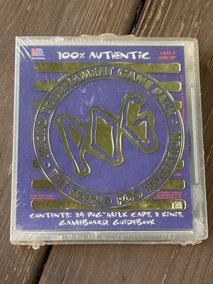 VTG Sealed New 1995 The World POG Federation Micro Tournament Game Pack MB