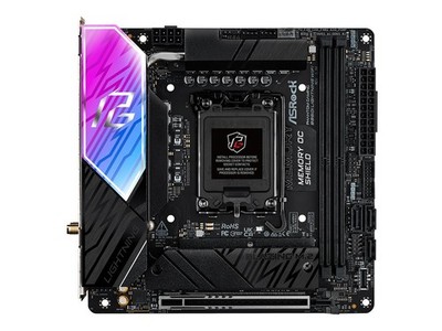 ASRock Phantom Gaming B860I Lightning WiFi Motherboard mini ITX 90-MXBRZ-A0UAYZ