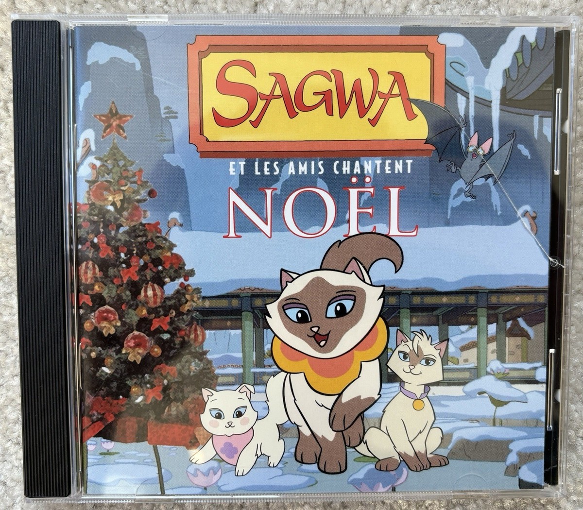 PBS Kids Sagwa The Chinese Siamese Cat Christmas Holiday CD Music
