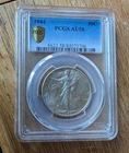 1944 P Walking Liberty Half Dollar .50c PCGS AU58