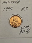 wheat penny 1940 SHARP RED BU 1940-P LINCOLN CENT LOT #3 GREAT UNC RED LUSTER