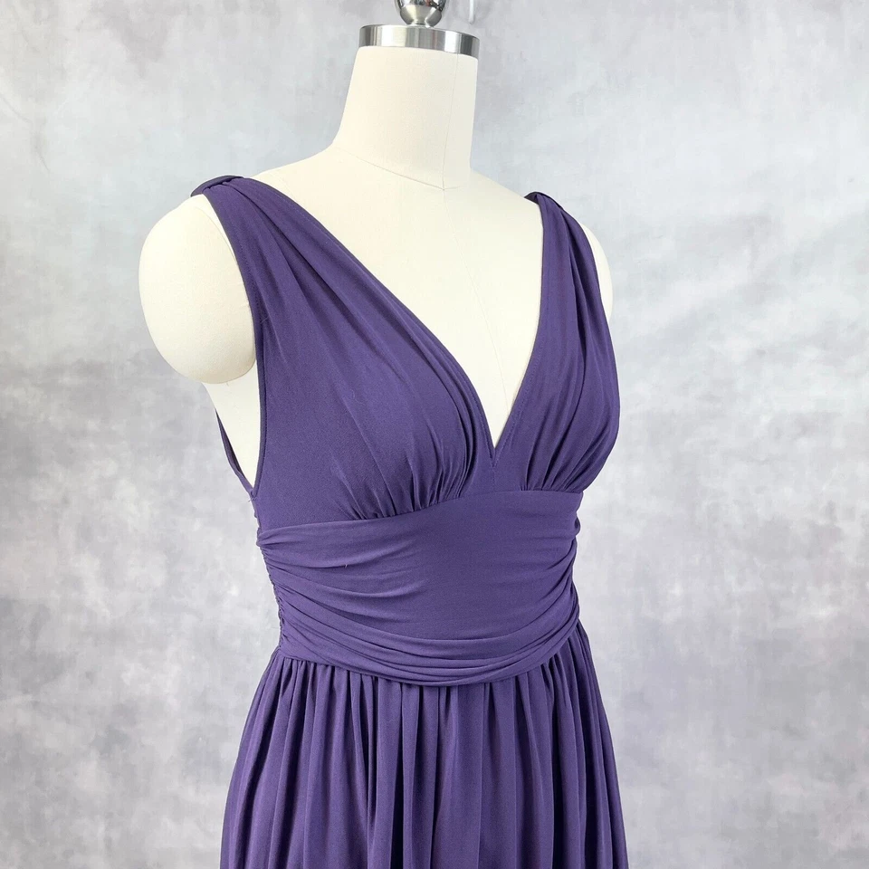 Maxi Vestido Ever Pretty Para Mujer 6 Púrpura Whimisgoth Hadas Baile de graduación Dama de honor Boda Foto 4 de 4