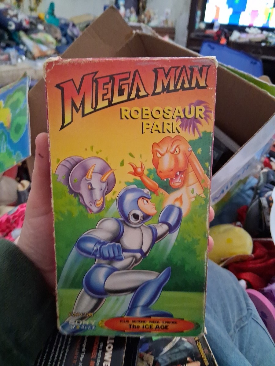 Mega Man - Robosaur Park and the Ice Age (VHS) 1996 Capcom