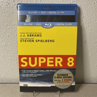 Super 8 Blu Ray DVD Digital Copy w/ SLIPCOVER New Factory Sealed 2 Disc Edition