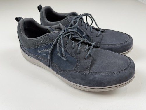Dunham Fitsmart Low Sneakers Blue Leather Men’s Size 13