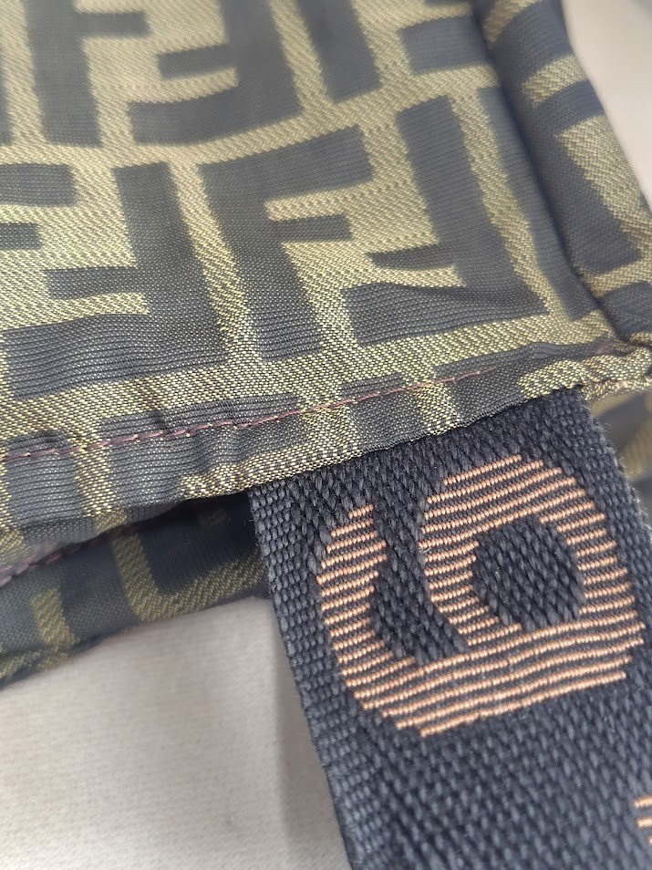 Fendi Pouch Purse Hand bag Zucca  Nylon Authentic 344T0326 thumbnail 22