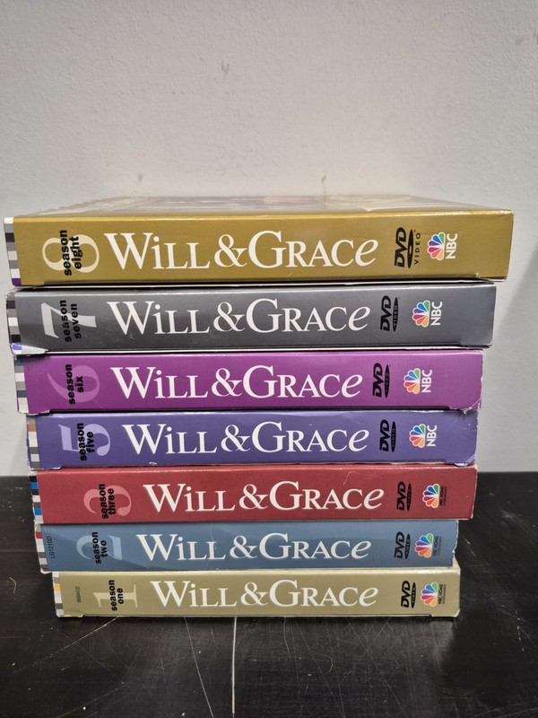 Will And Grace Season 1235678 Dvd