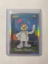 2025 Topps Chrome SpongeBob SquarePants “Sandy Cheeks” REFRACTOR #27