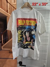 Vintage 1994 Pulp Fiction Uma Thurman Murina T-Shirt Men’s Single Stitch L NOS