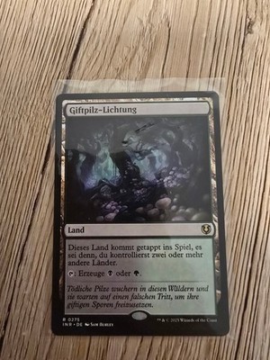 Deathcap Glade/ Giftpilz-Lichtung MTG Innstrad: Crimson Vow, Deutsch