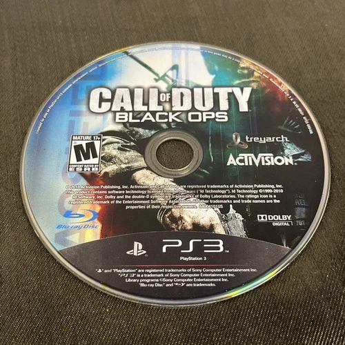 Call Of Duty Black Ops 1 Playstation 3 PS3 Disc Only - TESTED & WORKING