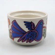 Coquetier en faïence de Villeroy & Boch modèle Acapulco Design XXème