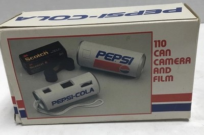 Vintage Pepsi Can 110 Camera Set In Original Box | eBay