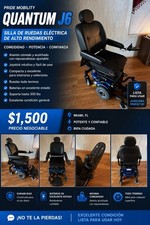 Pride Mobility Quantum J6 Power Wheelchair       
