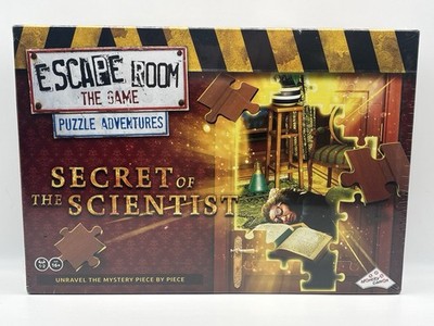 Escape Room the Game Secret of the Scientist Puzzle Adventures Identity SEALED.