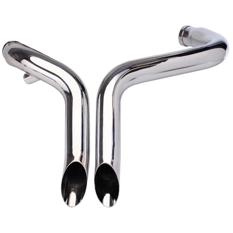 Tubos de revestimento em pó prata para Harley Forward Control 1984-2023 Sportster/Softail - Imagem 4 de 4