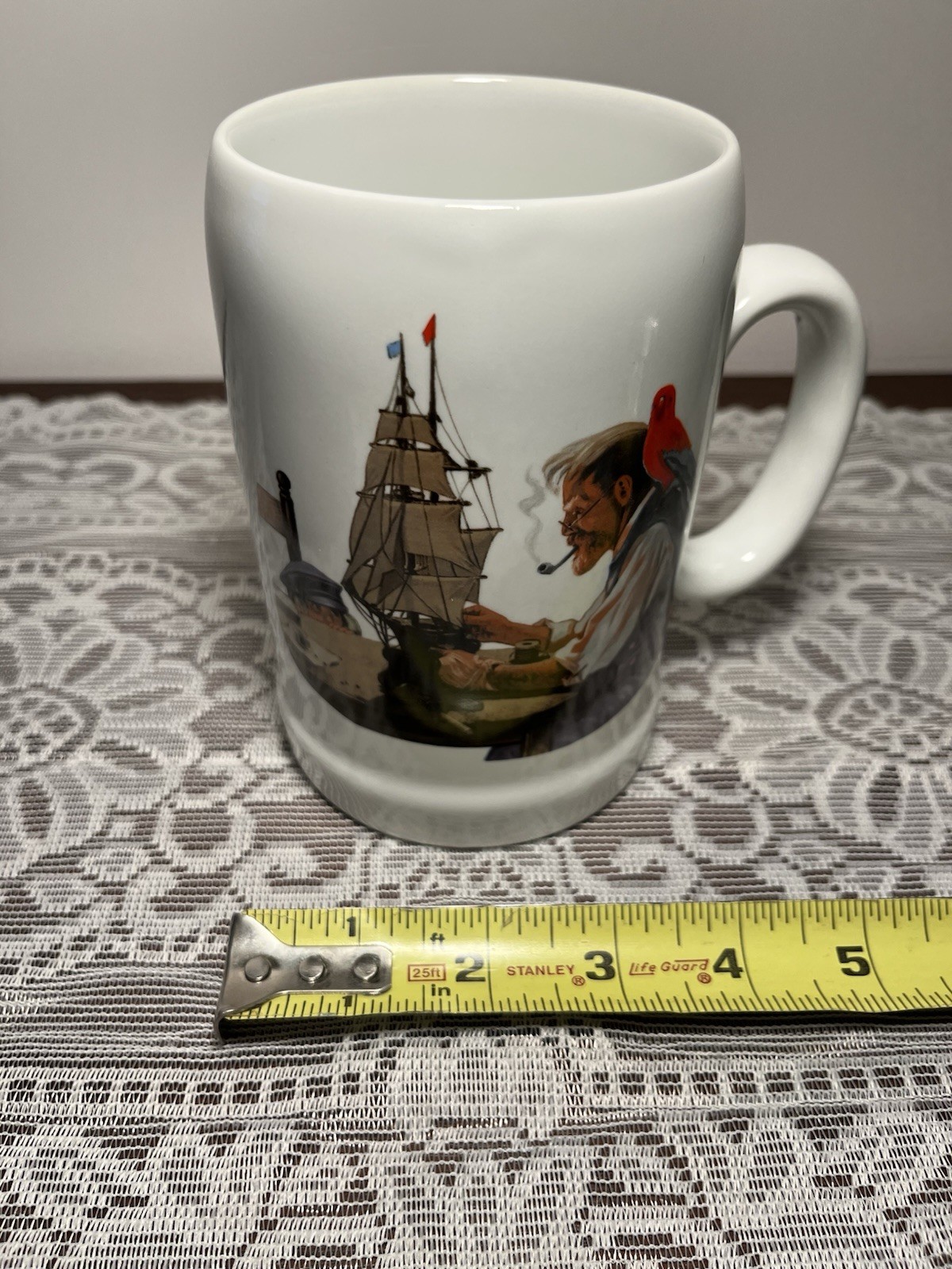 Norman Rockwell Collection The Captain And First Mate Coffee Mug / Beer Tankard