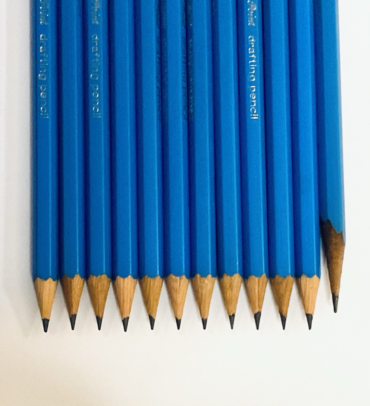 DIETZGER PERFECT POINT DRAFTING PENCILS 1 DOZEN N-3044-6H MADE IN GERMANY