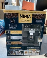 Ninja Luxe Café Premier Espresso Machine – Black (ES601UKBK) - BRAND NEW