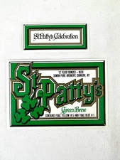 Fred Koch Brewery | Dunkirk  NY - St. Patty's Beer Label - 12 oz