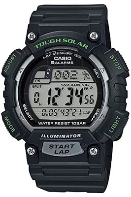 CASIO STL-S100H-1AJH Tough Solar Digital Watch Black 100M World Time Japan New