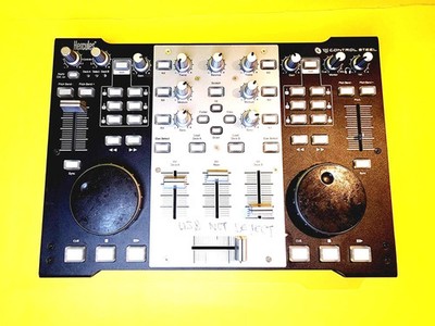 *UNTESTED* HERCULES DJ CONTROL STEEL USB COMPACT DESKTOP VIRTUALDJ DJC JOG WHEEL